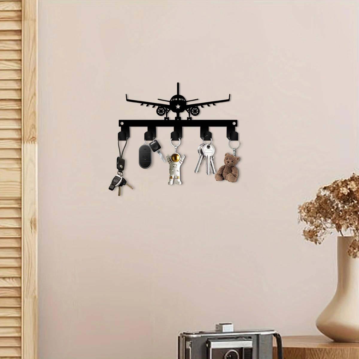 Art Craft Bar - CIFBUY Flugzeug-Metall-Wandkunst, Schlüsselhalter, wasserdicht, langlebig, aus