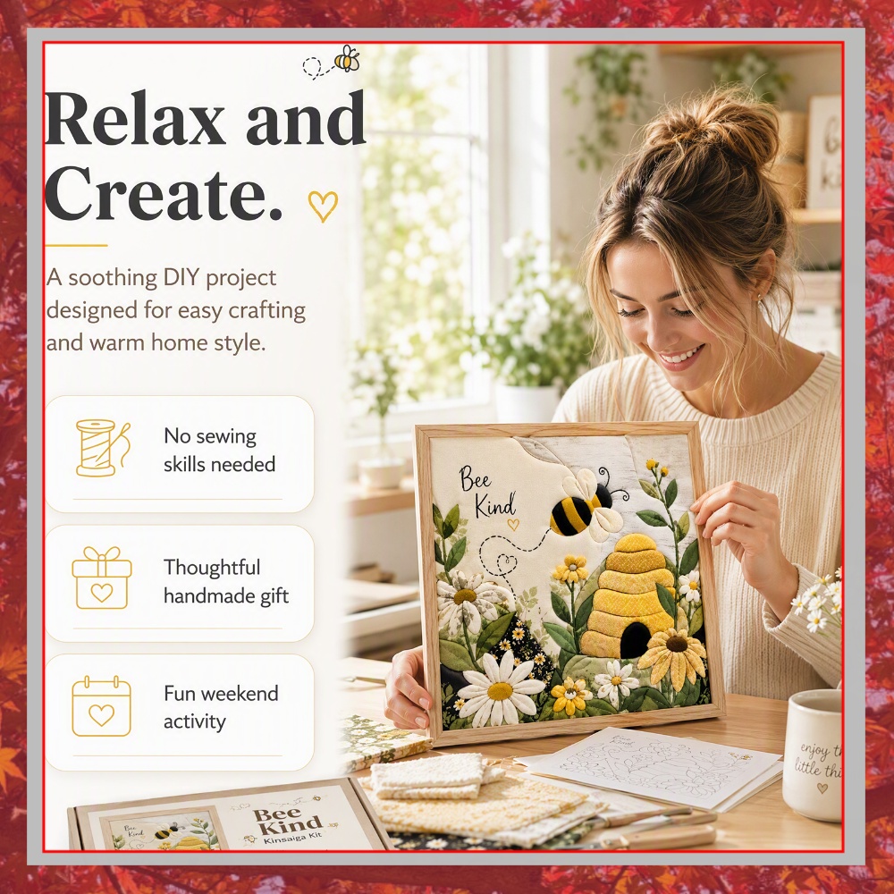 Bienenwaben-Stanznadel-Set für – Art Craft Kit Bewertung und Preis