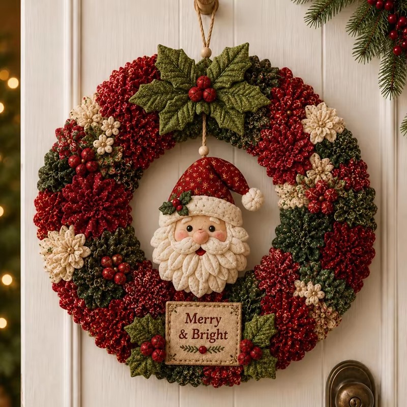 3D Weihnachts-Stoff-Poke-Art-S – Art Craft Kit Bewertung und Preis