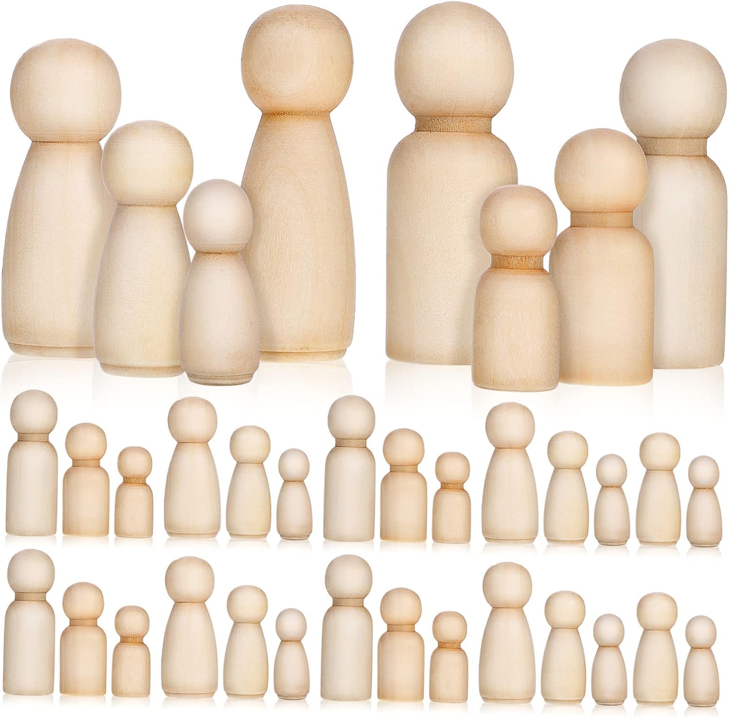 10 Stück Naturfarbene Unbehand – Art And Craft For Nursery Bewertung und Preis